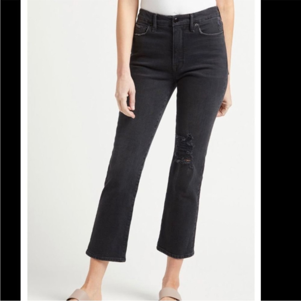 Good American good classic straight leg jeans